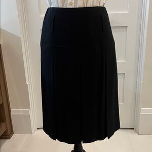 Elegant Black Midi Skirt for Women